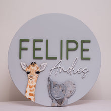 Load image into Gallery viewer, Name Sign 30"