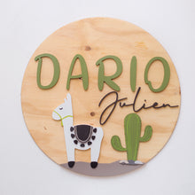 Load image into Gallery viewer, Name Sign 18"