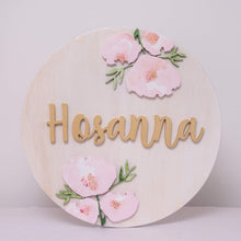 Load image into Gallery viewer, Name Sign 18"