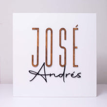 Load image into Gallery viewer, Name Sign 23"