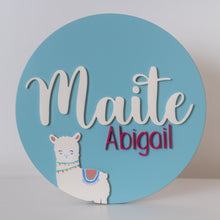 Load image into Gallery viewer, Name Sign 18"