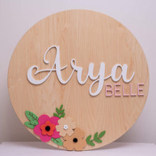 Load image into Gallery viewer, Name Sign 30"