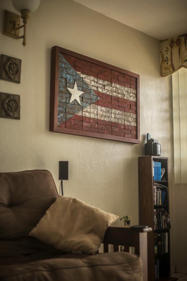 Puerto Rico Flag Art