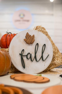 Fall Sign