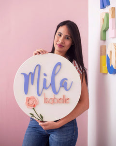 Name Sign 18"