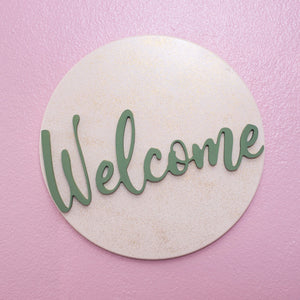 Name Sign 12"
