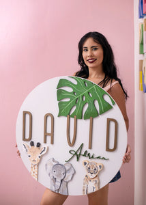 Name Sign 30"