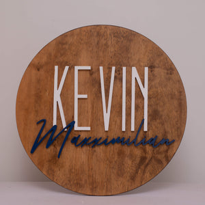 Name Sign 23"