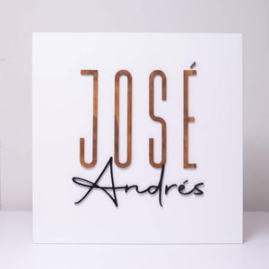 Name Sign 30"
