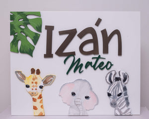 Name Sign 30"