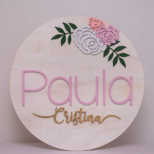 Name Sign 23"