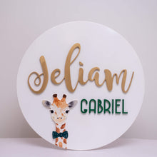 Load image into Gallery viewer, Name Sign 23&quot;
